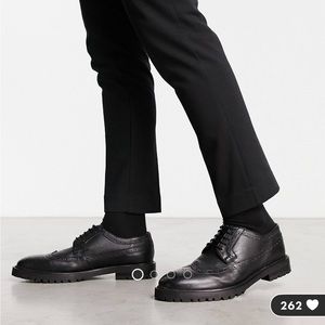 Walk London chunky sole brogues